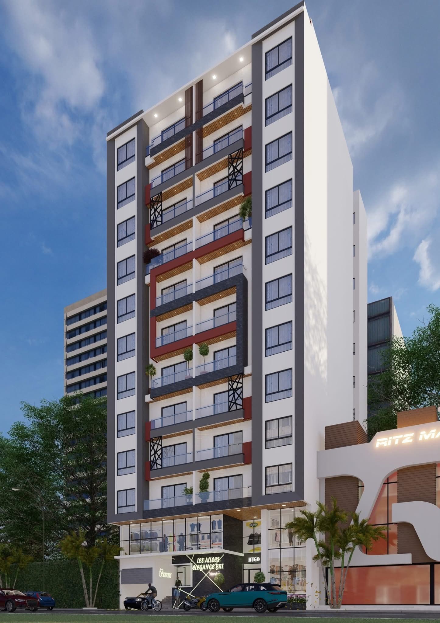Résidence Élégance BRT à Dakar : découvrez les appartements F4 au rond-point JVC